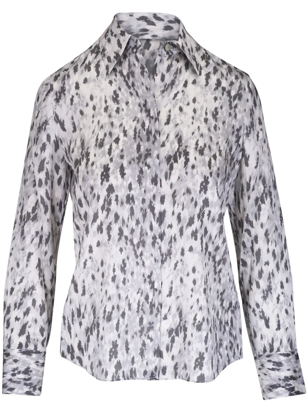 VINCE ABSTRACT-PRINT SHIRT