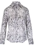 Vince abstract-print shirt - Grey