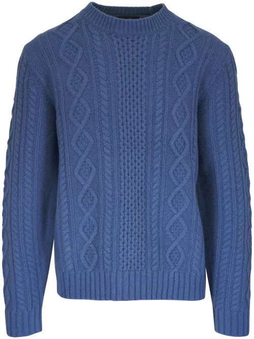 Pull en maille torsadée - Vince - Modalova