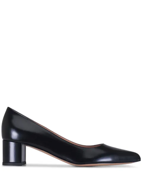 Gianvito Rossi 45mm leather pumps
