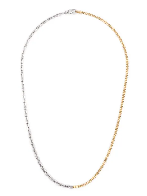 Tom Wood Rue Chain Duo necklace