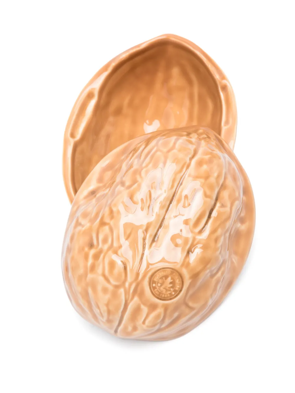 Bordallo Pinheiro Nut Trinket Box (16.5cm X 12cm) In Brown