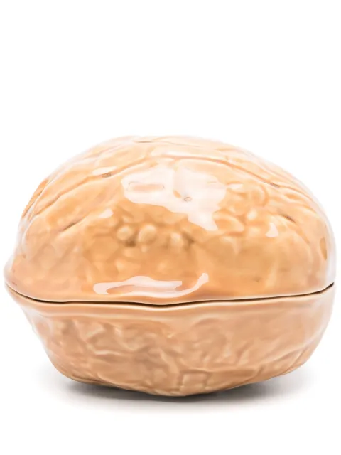 Bordallo Pinheiro cofre Nut de 16.5cm x 12cm