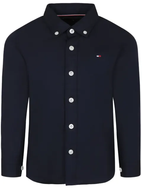 Tommy Hilfiger Junior camisa con parche del logo