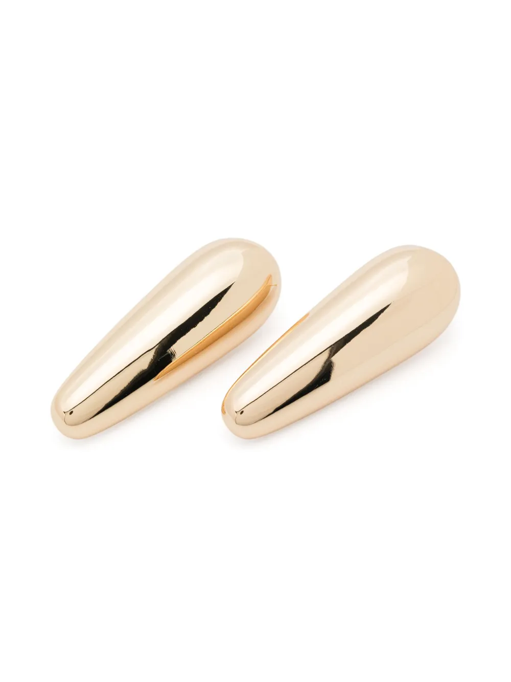 Self-portrait Self Portrait Bar Earrings In Gold