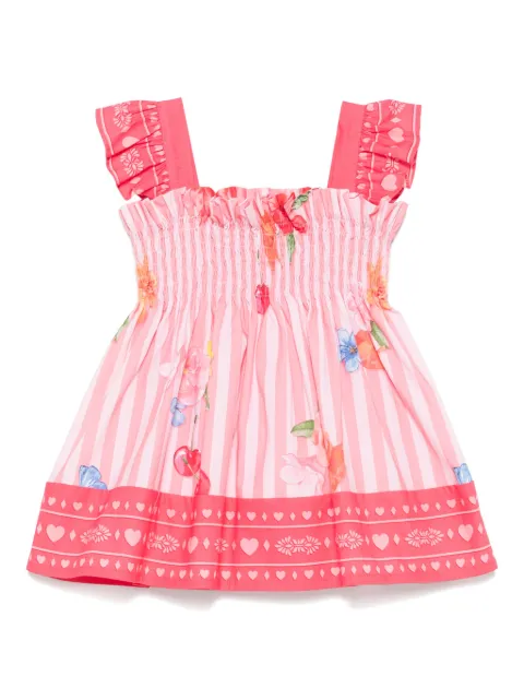Lapin House vestido con motivo de rayas
