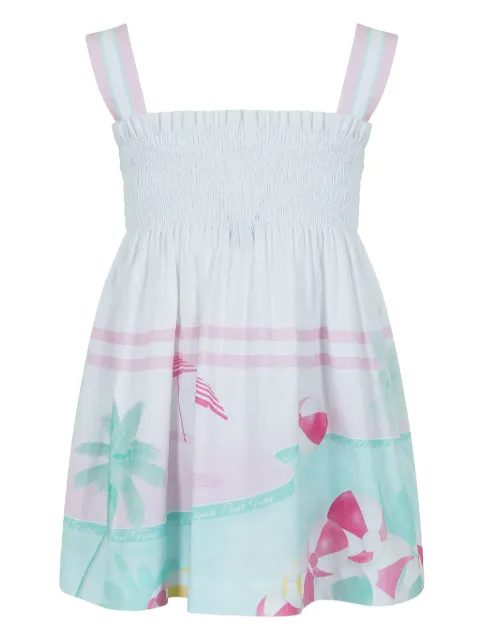 Lapin House vestido corto con estampado gráfico