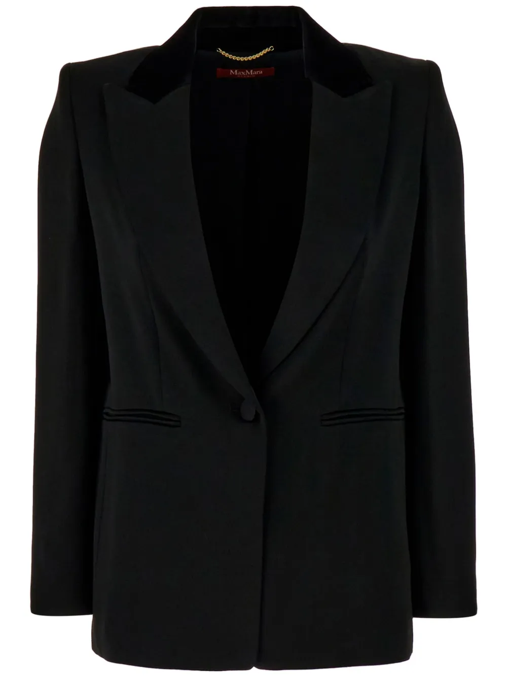 Max Mara Anselmo blazer Zwart