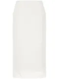 Sportmax high-waisted pencil skirt - White