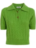 Low Classic knitted T-shirt - Green