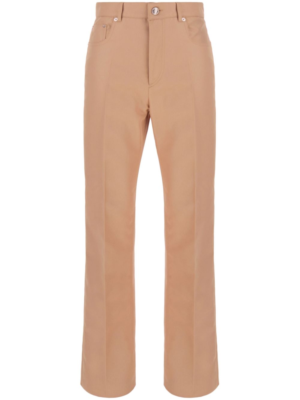 straight-leg trousers