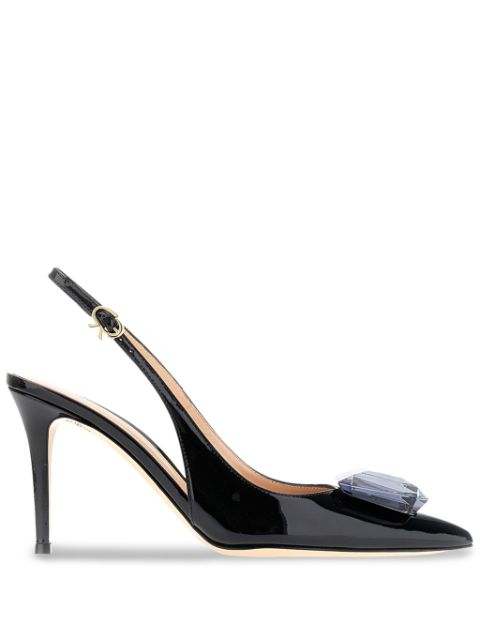 Gianvito Rossi 85mm leather Jaipur pumps Women