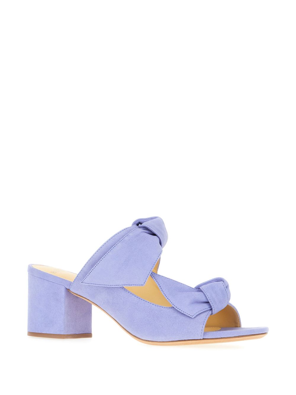 Alexandre Birman 70mm suede mules - Paars