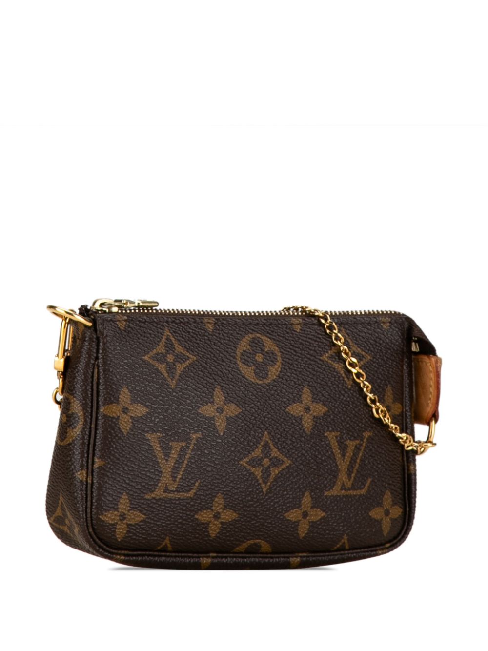 Louis Vuitton Pre-Owned 2017 Monogram Mini Pochette Accessoires handbag - Bruin