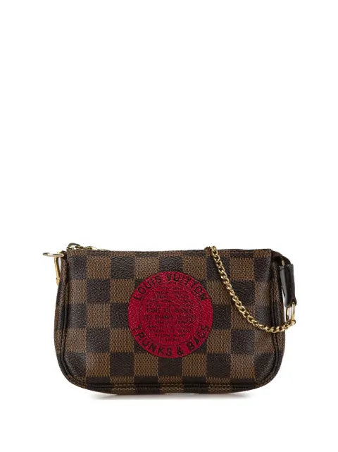 Cheap Louis Vuitton Pre-Owned 2008 Damier Ebene Trunks and Bags Mini Pochette Accessoires handbag WOMEN