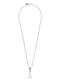Vivienne Westwood skeleton-pendant necklace - Silver