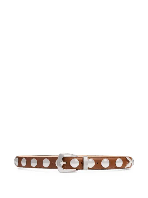 KHAITE Benny studded belt