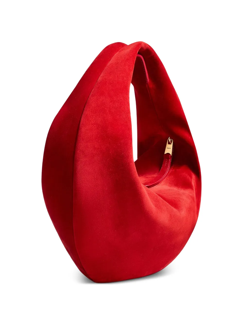KHAITE Olivia medium schoudertas Rood
