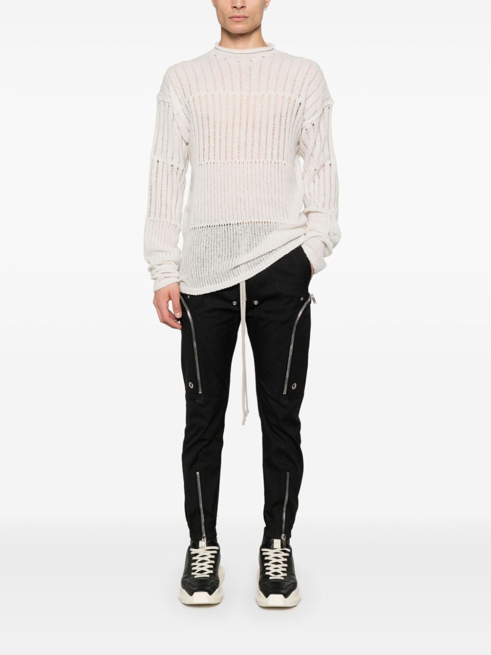 Rick Owens Bauhaus cargo pants - Zwart