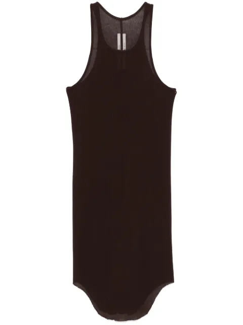 Rick Owens fine-ribbed tank top