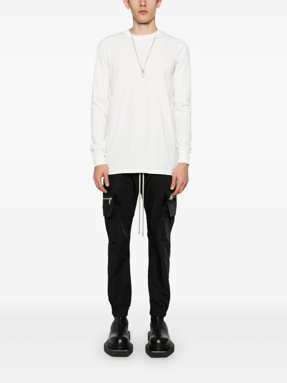 Rick Owens Mastodon Megacargo broek - Zwart