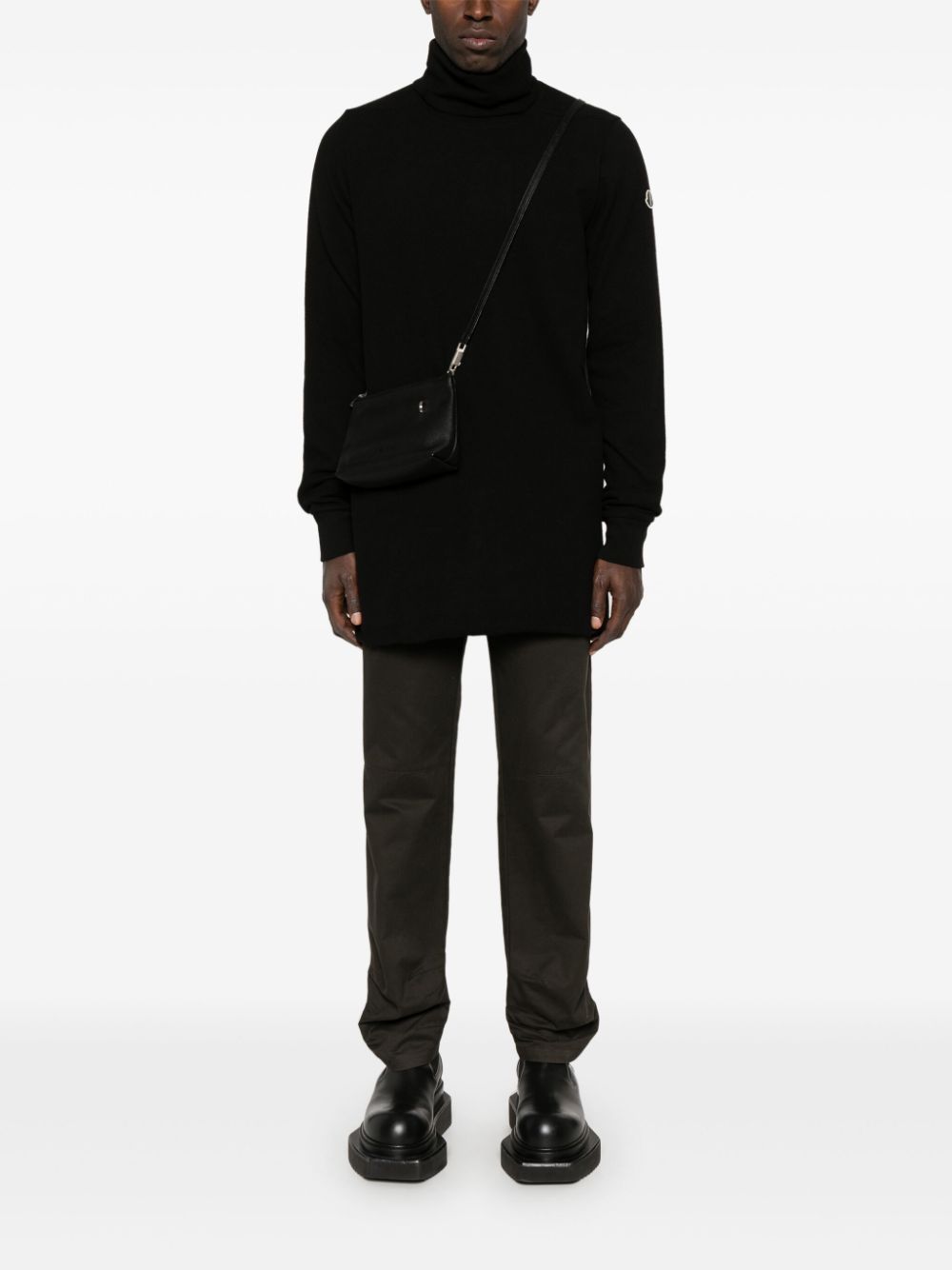 Moncler + Rick Owens Surf T trui - Zwart