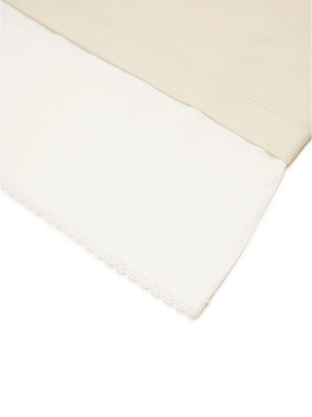 Nº21 Kids Tanktop met geborduurd logo Beige