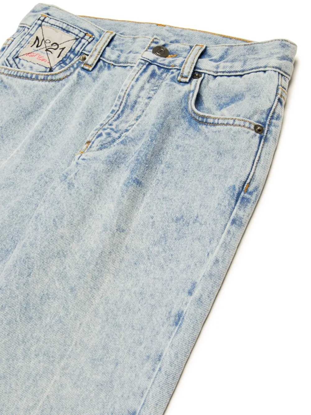 Nº21 Kids Straight jeans Blauw