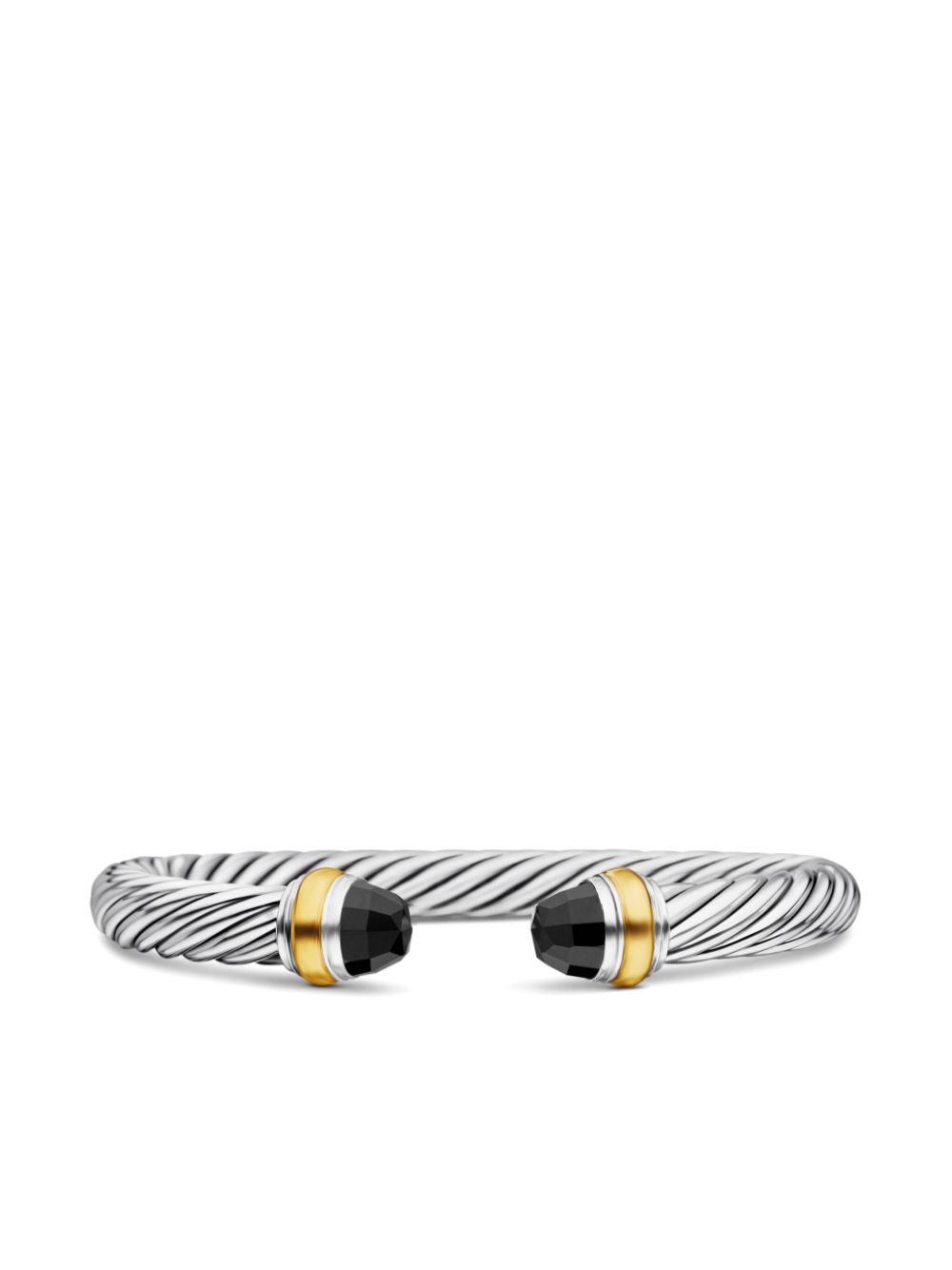 David Yurman 14kt geelgouden armband - Zilver