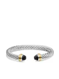 David Yurman 14kt yellow gold and sterling silver Classic Cable bracelet (7mm)