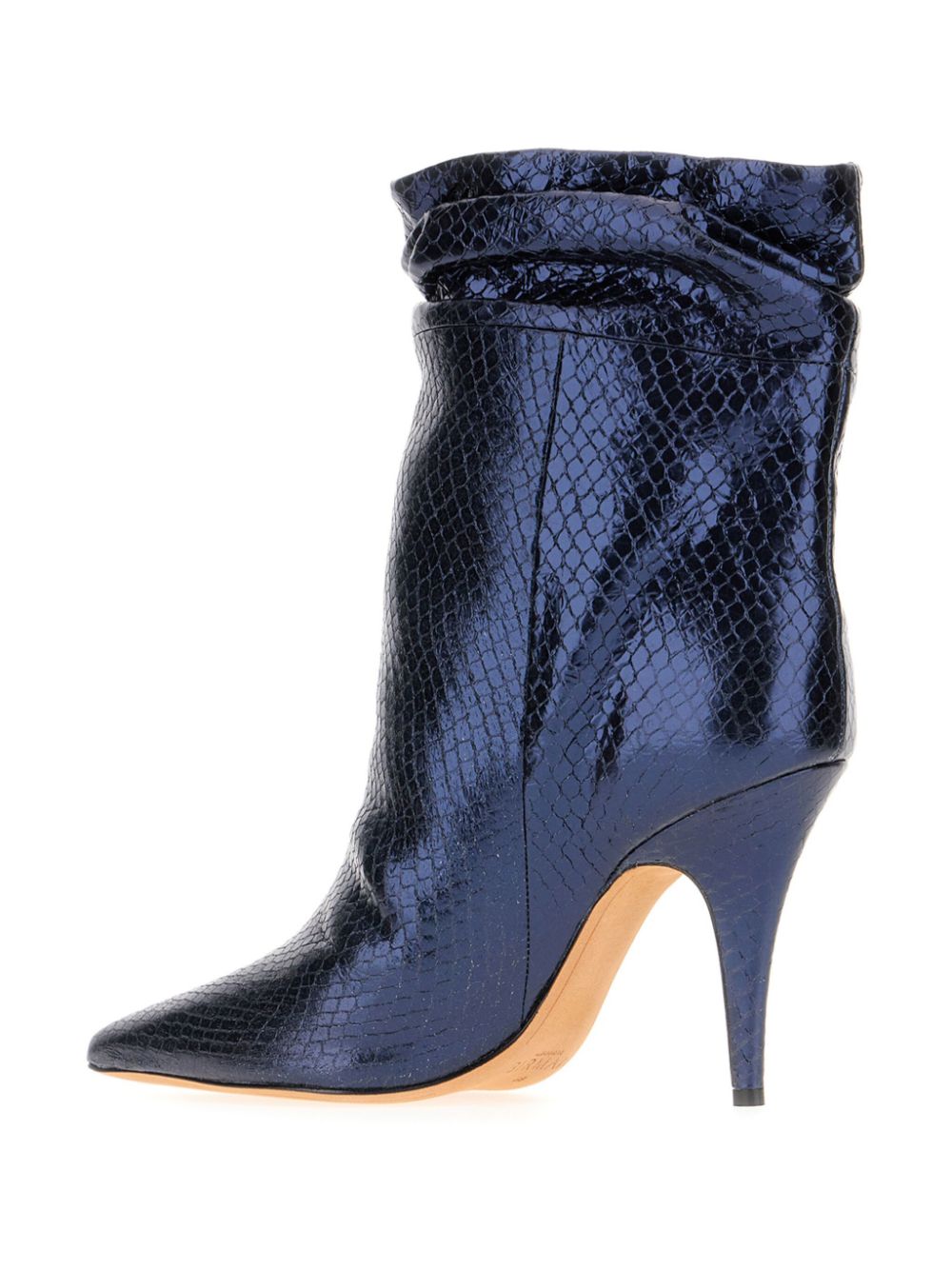 Alexandre Birman Leren laarzen Blauw