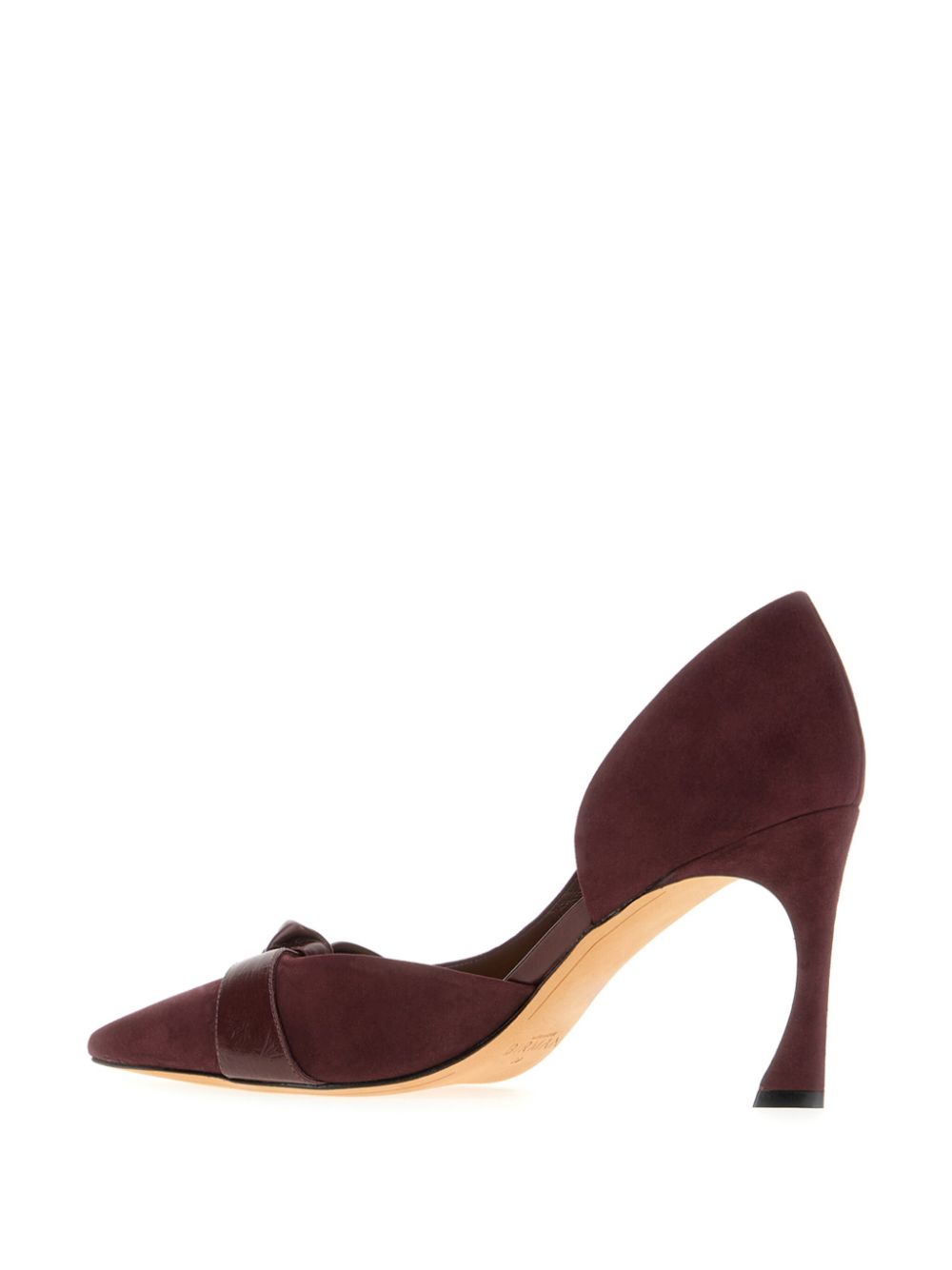 Alexandre Birman 90mm suède pumps Rood