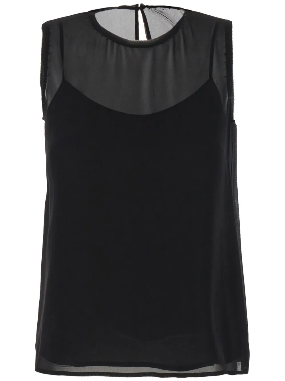 Max Mara Latino top Zwart