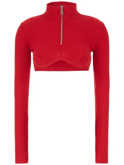 ANDREĀDAMO cropped top