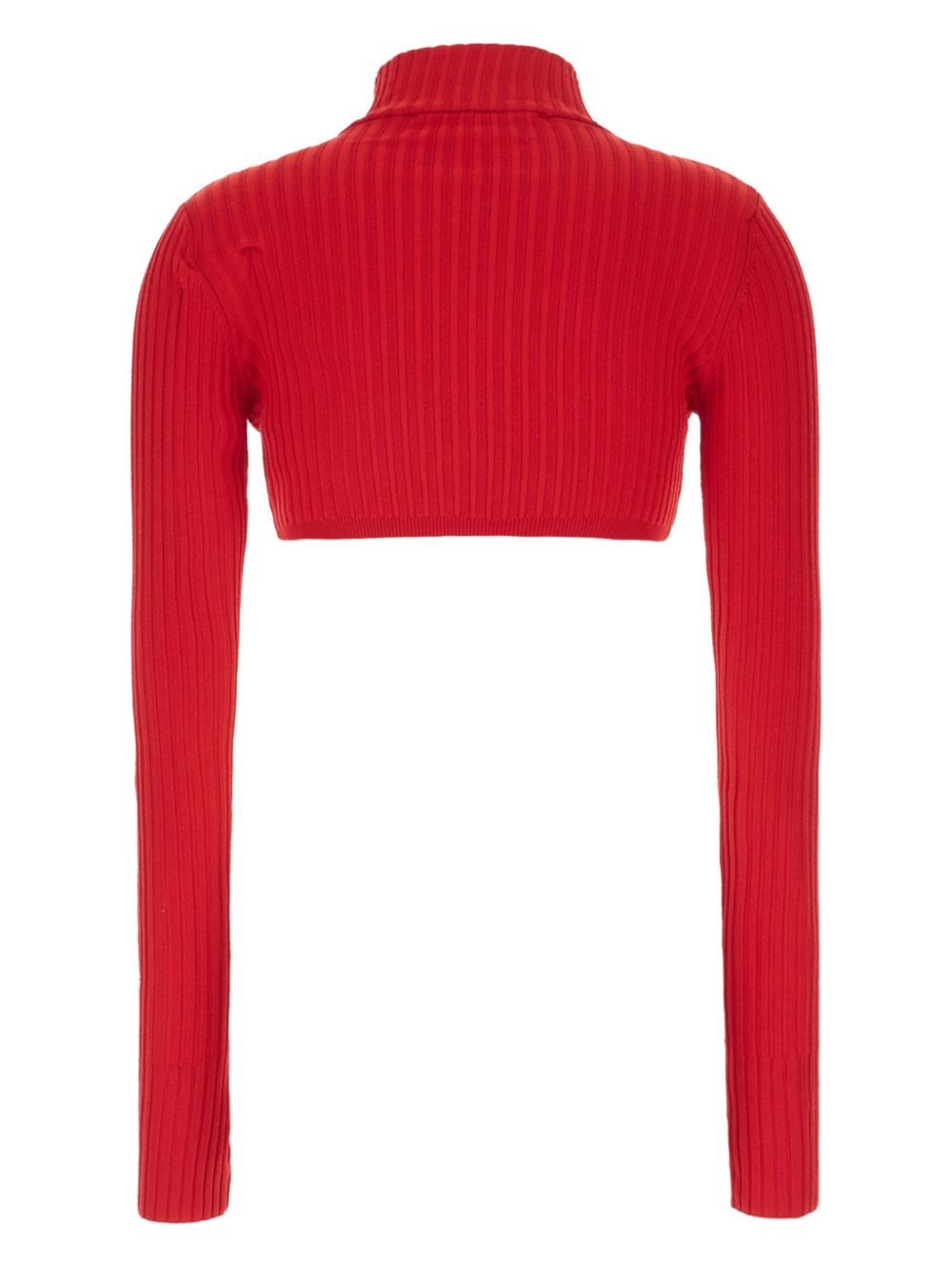 ANDREĀDAMO cropped top - Rood