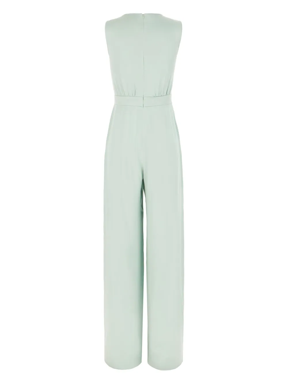 Max Mara Mint Green Acetate Blend Jumpsuit In 绿色