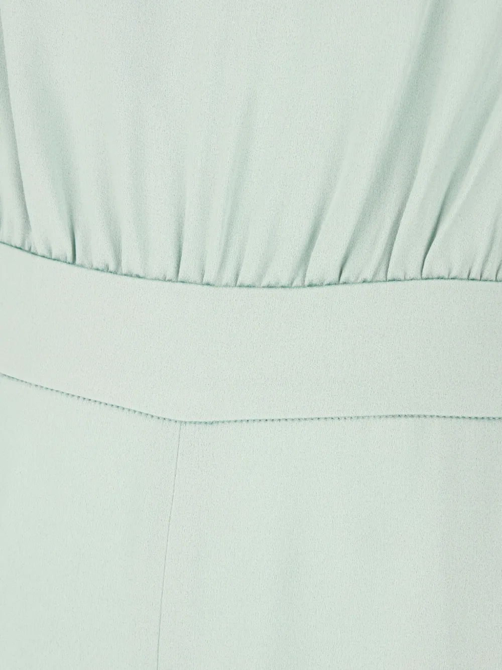 Max Mara Mint Green Acetate Blend Jumpsuit In 绿色