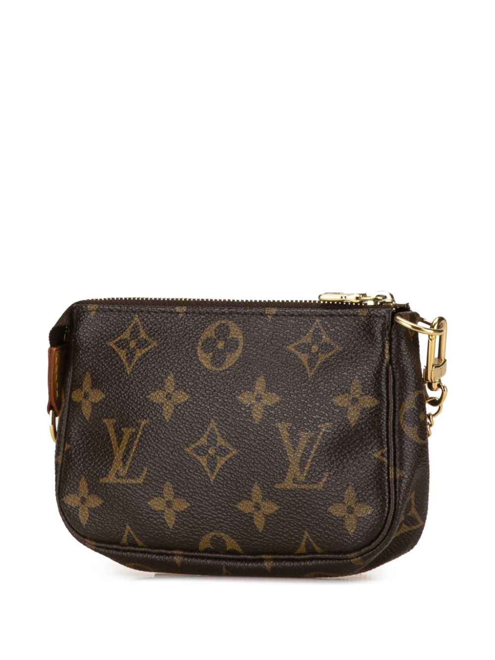 Louis Vuitton Pre-Owned 2007 Monogram Trunks and Bags Mini Pochette Accessoires handbag - Bruin