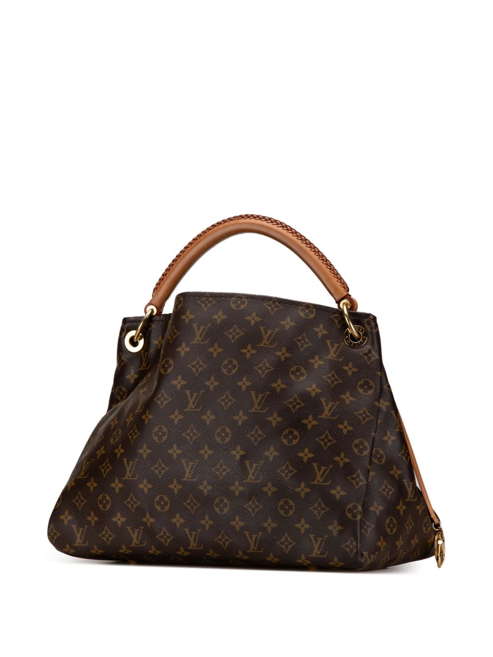 Louis Vuitton Pre-Owned 2012 Monogram Artsy MM hobo bag - Bruin