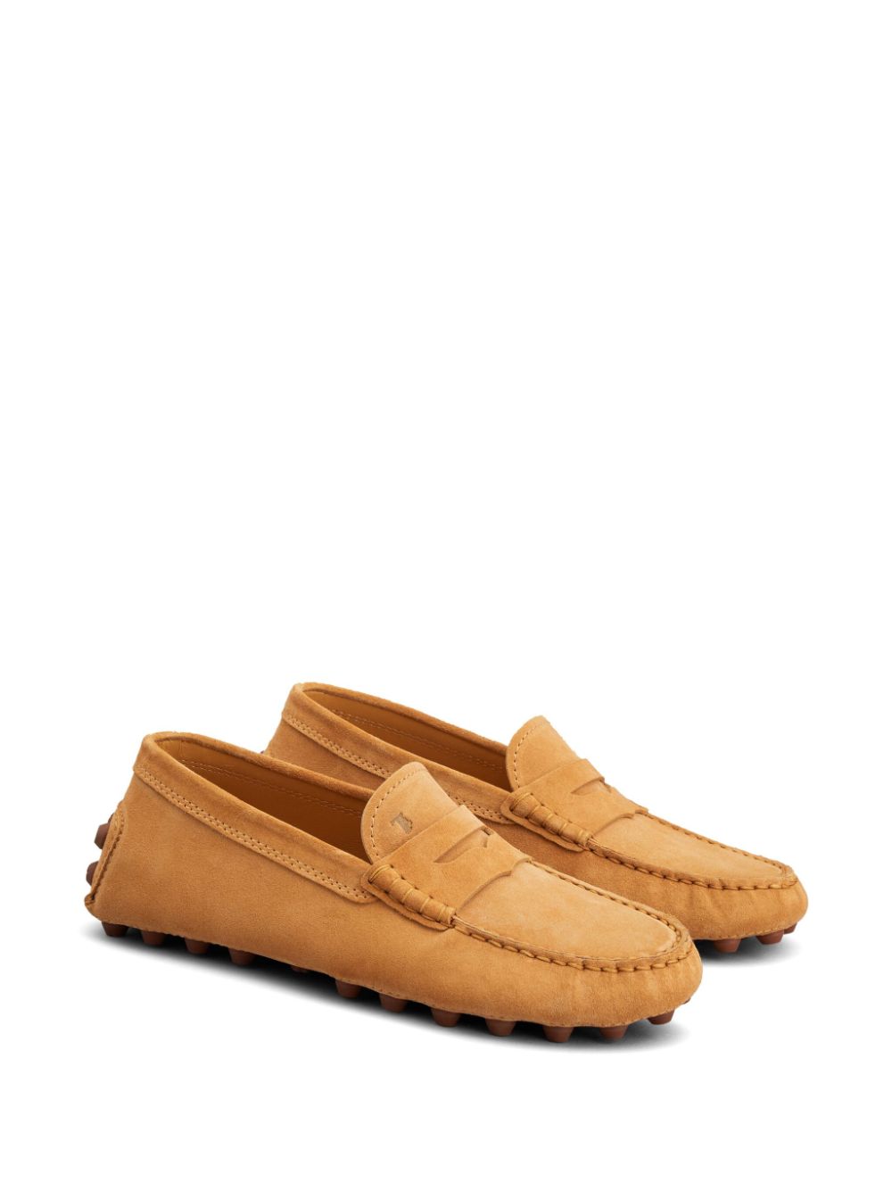 Tod's Gommino suède loafers - Geel