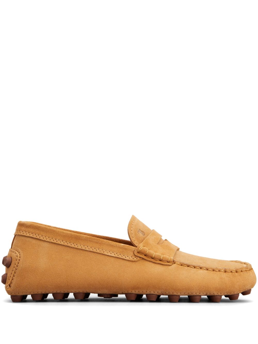 Tod's Gommino suède loafers Geel