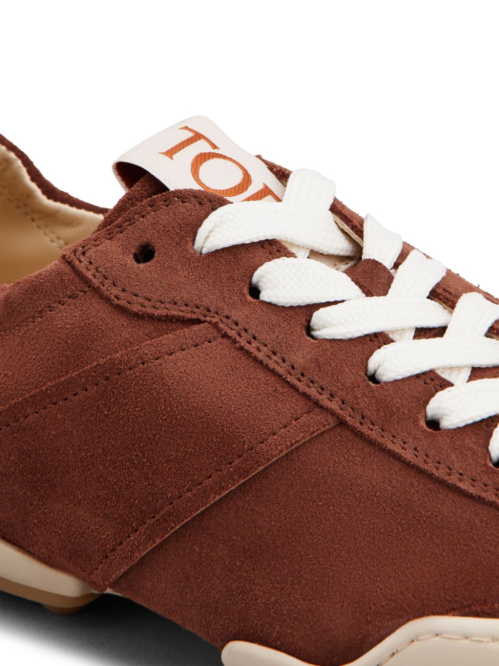 Tod's Suède sneakers Bruin