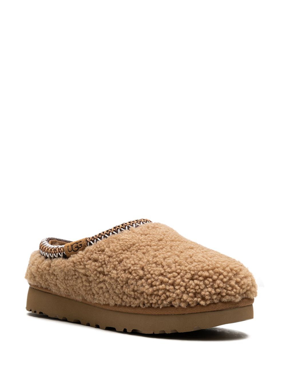 UGG Tasman Maxi Curli slippers - Bruin