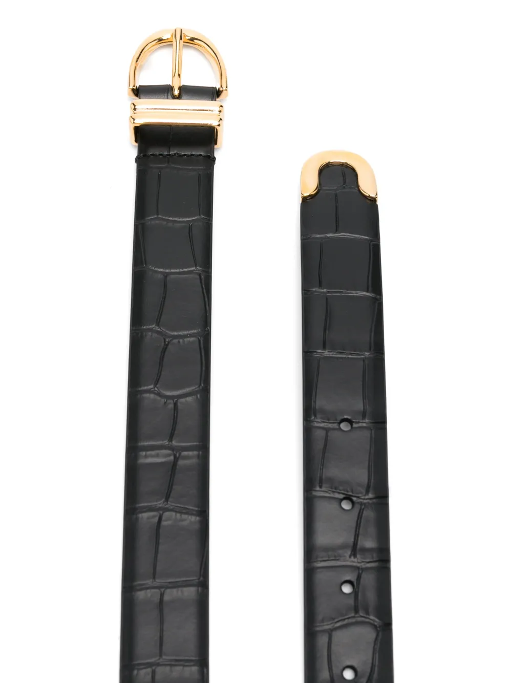 KHAITE Bambi belt - Zwart