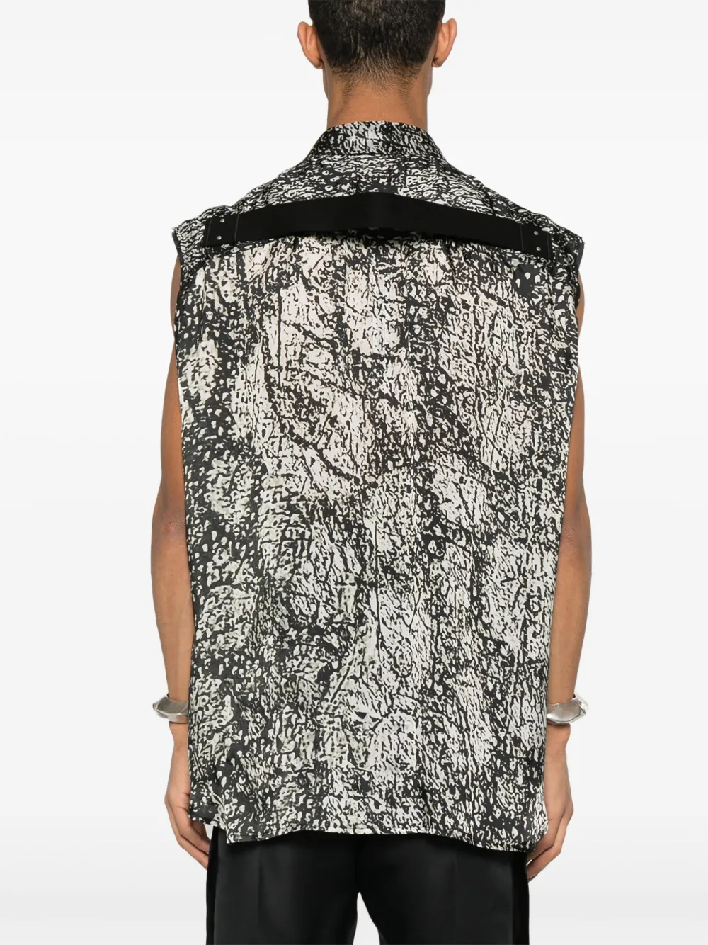 Rick Owens Jumbo overhemd Zwart