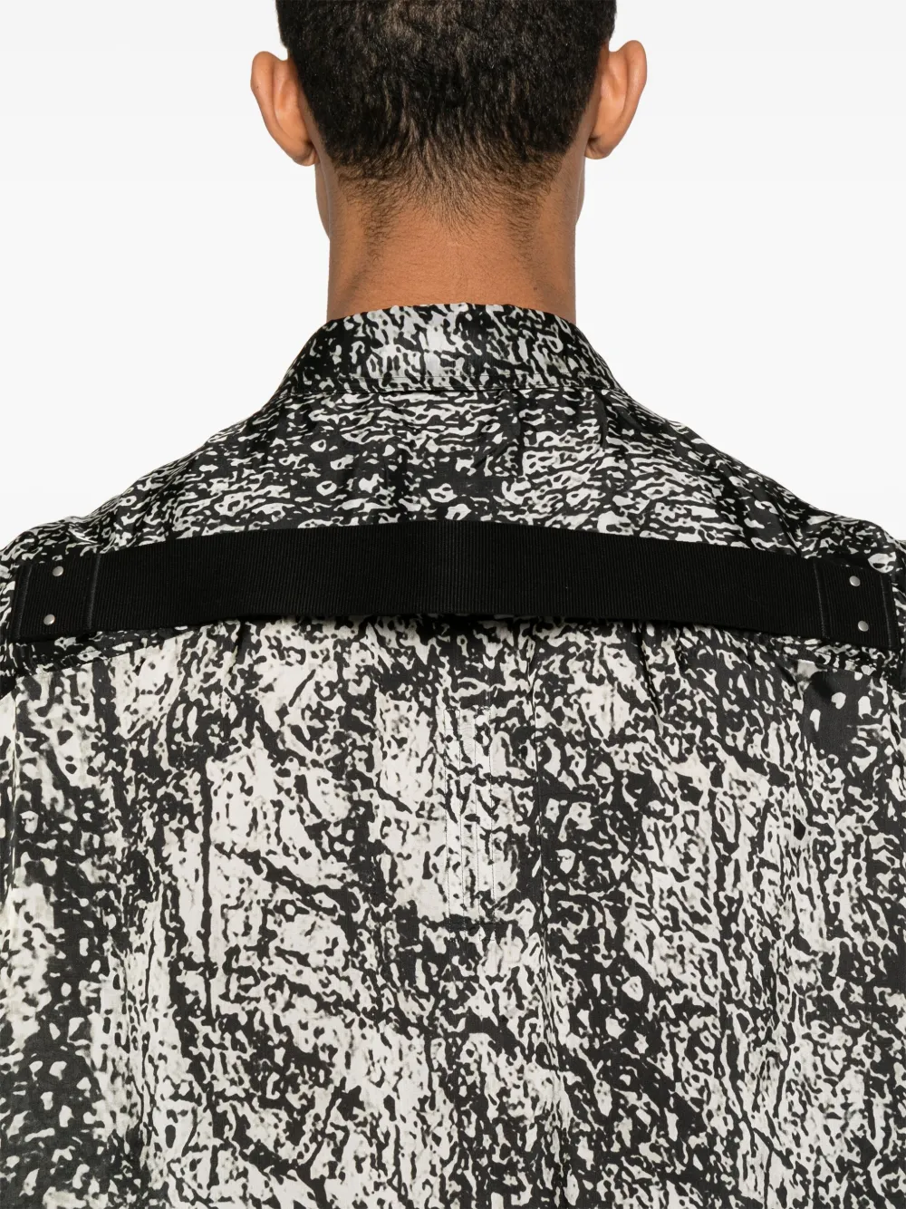 Rick Owens Jumbo overhemd Zwart
