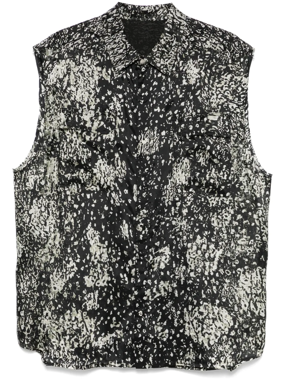 Rick Owens camisa Jumbo | negro | Image 1