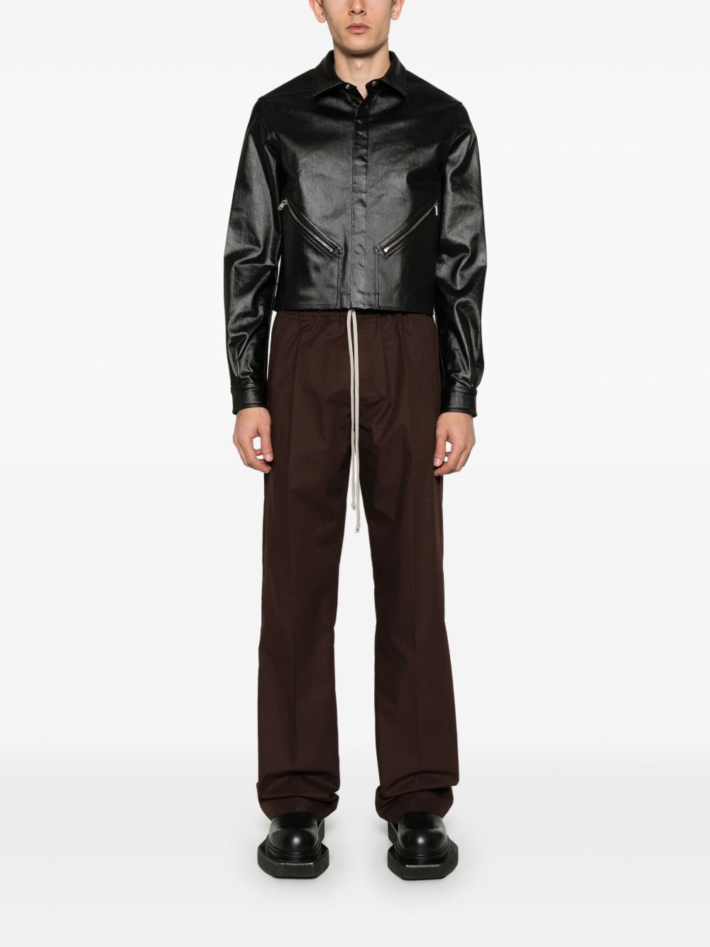 Rick Owens Dietrich trousers - Bruin