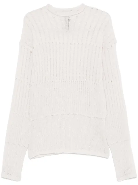 Rick Owens pointelle-knit sweater
