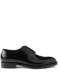 Prada leather derby shoes - Black